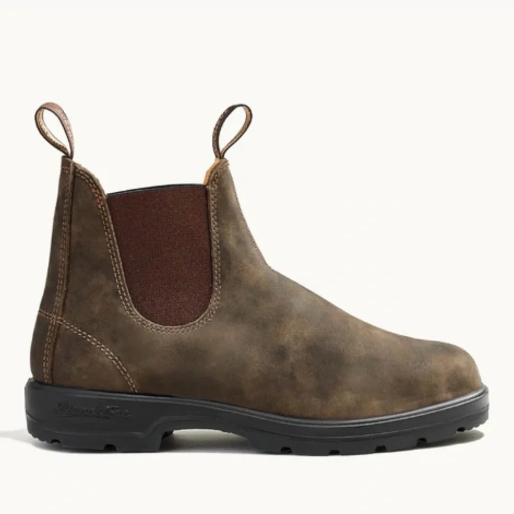 Blundstone Rustic Brown Ankle Boots - Picture 2 of 11